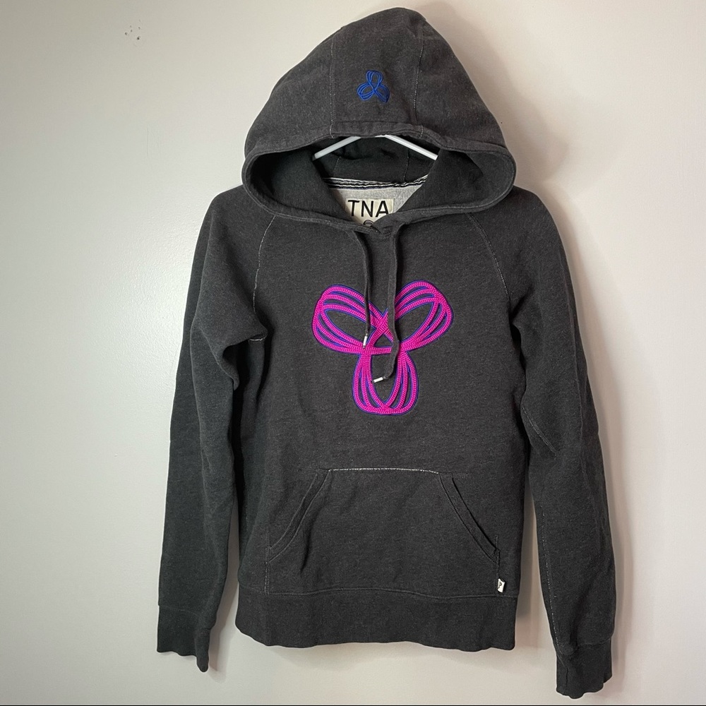 Grey TNA Hoodie
